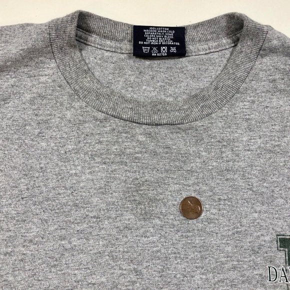Vintage Dartmouth College Long Sleeve gray T Shirt Jansport Size Large USA  Made - Picture 5 of 10
